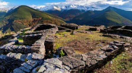 O Camiño de Inverno atravesa o único xeoparque de Galicia